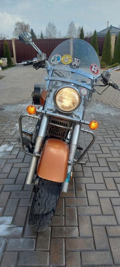 Мототранспорт Мотоцикл Suzuki (2002)