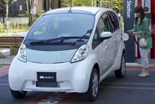 Автомобиль с автопилотом: Mitsubishi i-MiEV