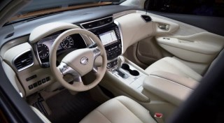 Интерьер кроссовера Nissan Murano (Ниссан Мурано 3) 2015 года