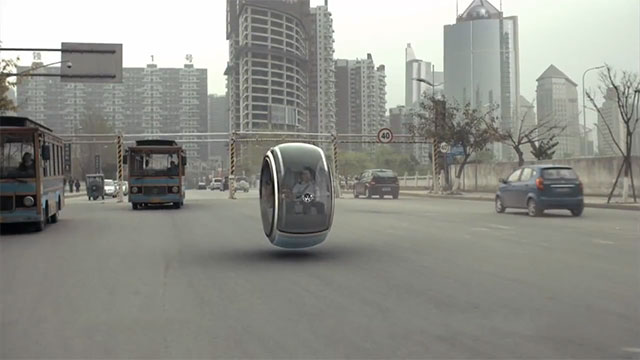 летающий автомобиль Hover Car от Volkswagen 