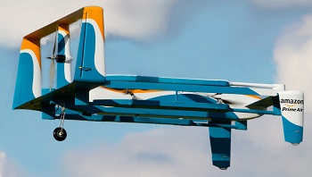 Беспилотник Prime Air для доставки товаров
