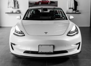 Электромобиль Tesla Model 3, дизайн