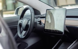 Электромобиль Tesla Model 3, салон