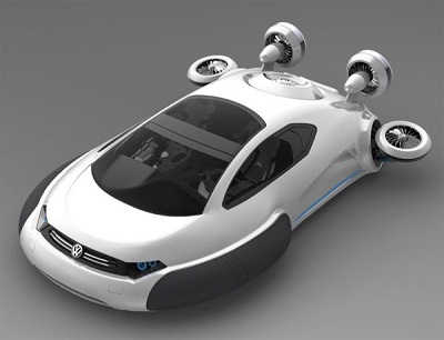 Вездеход-амфибия на воздушной подушке Volkswagen Aqua