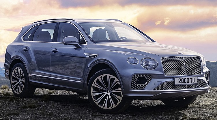 Кроссовер bentley bentayga