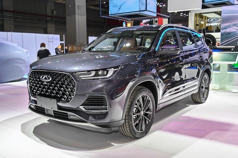 Гибридный кроссовер Chery Tiggo 8 Pro e+ в России: габариты и мотор ...