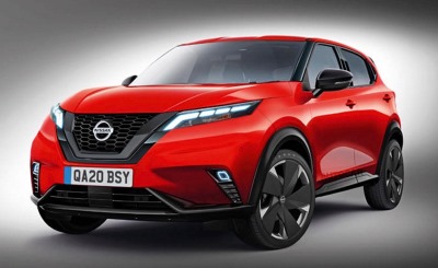 Скетч гибридного Nissan Qashqai 2020 года