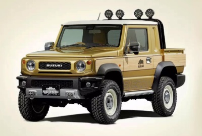 Suzuki Jimny  станет мини-пикапом