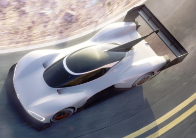 Гоночный электрокар Volkswagen I.D. R