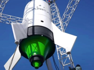 EcoRocket - ракета с паровым двигателем